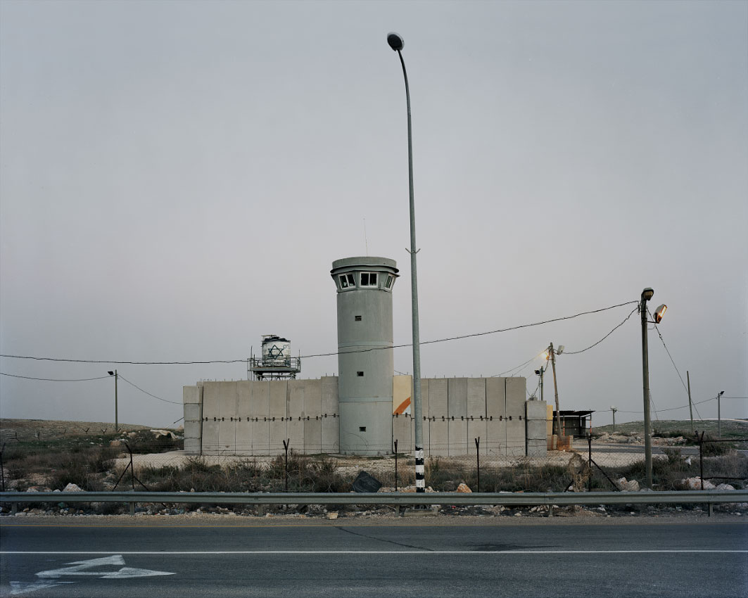 Internal check point, al-Taybeh.<br/> West Bank, Area C – full Israeli control over security, planning and construction.