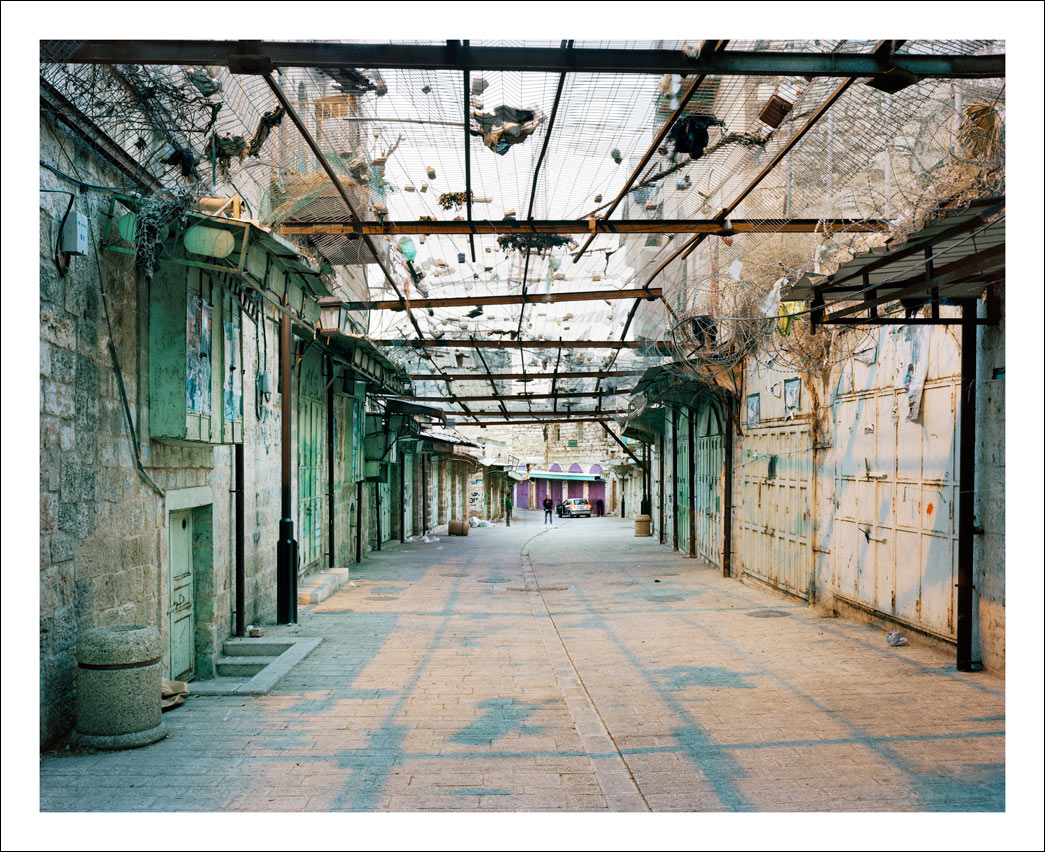 The Central Market. The Old City, Hebron.<br/> West bank.  H2 - full Israeli control over security - special security zone for central Hebron.